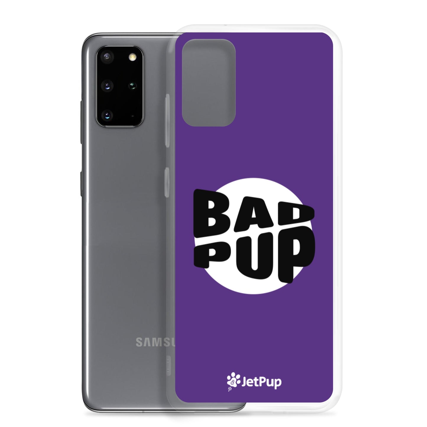 Bad Pup Samsung Case - Purple - JetPup