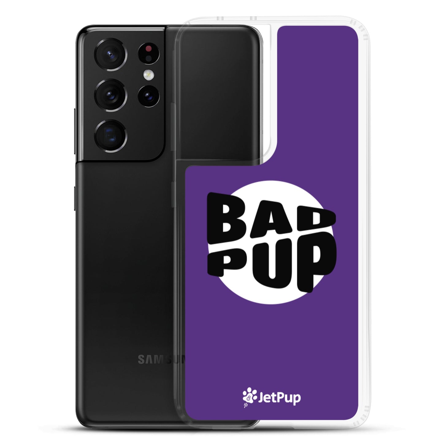 Bad Pup Samsung Case - Purple - JetPup