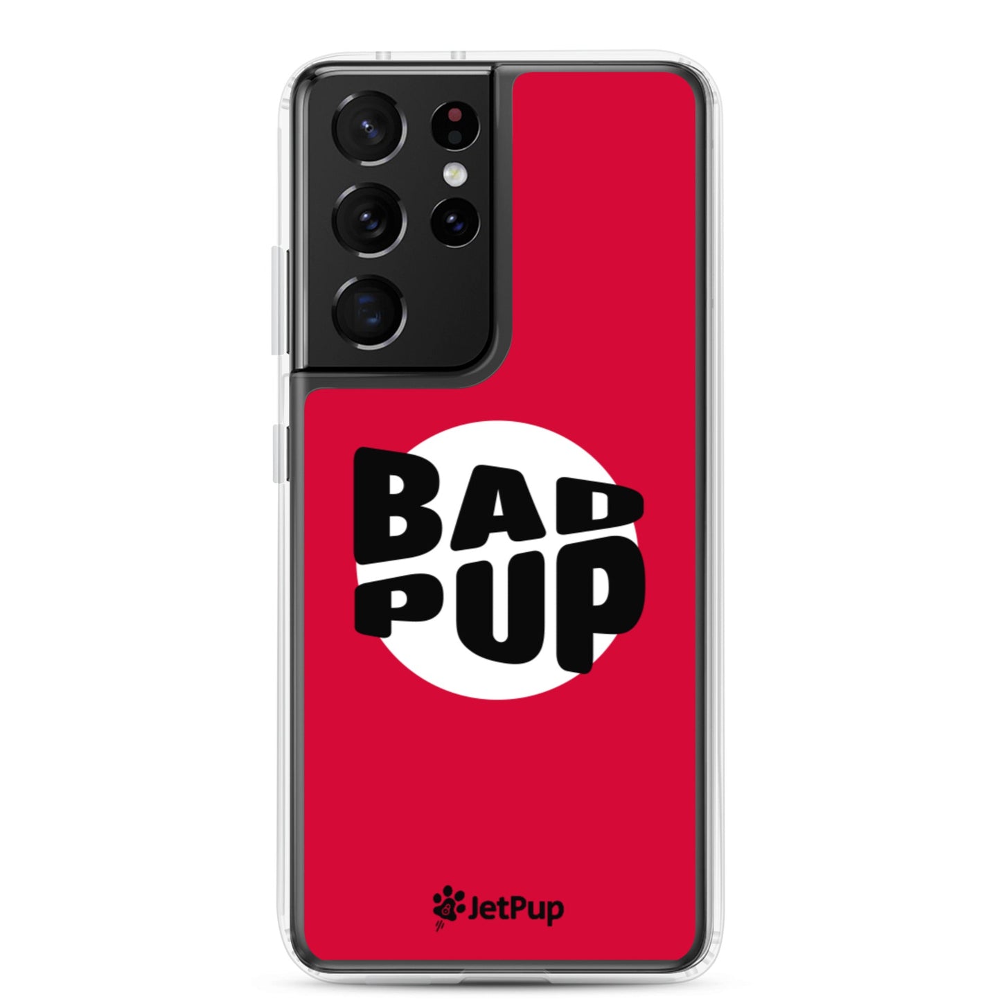 Bad Pup Samsung Case - Red - JetPup