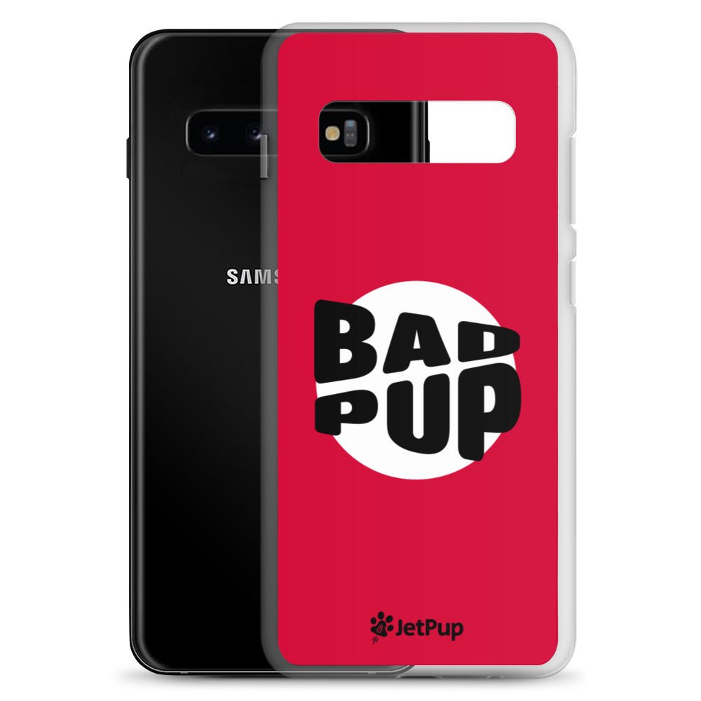 Bad Pup Samsung Case - Red - JetPup