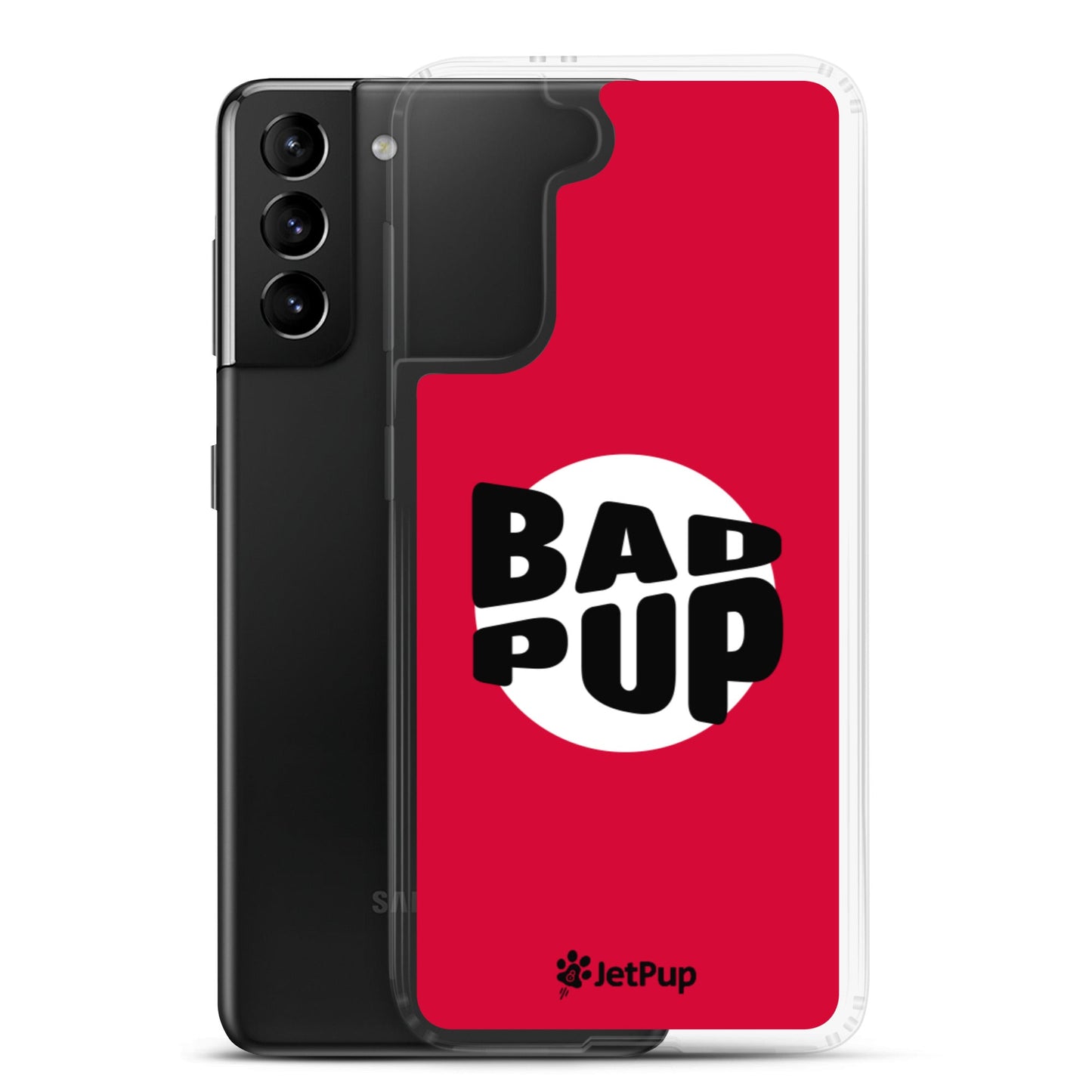 Bad Pup Samsung Case - Red - JetPup
