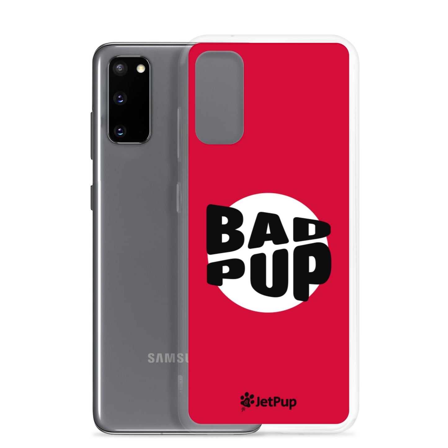 Bad Pup Samsung Case - Red - JetPup