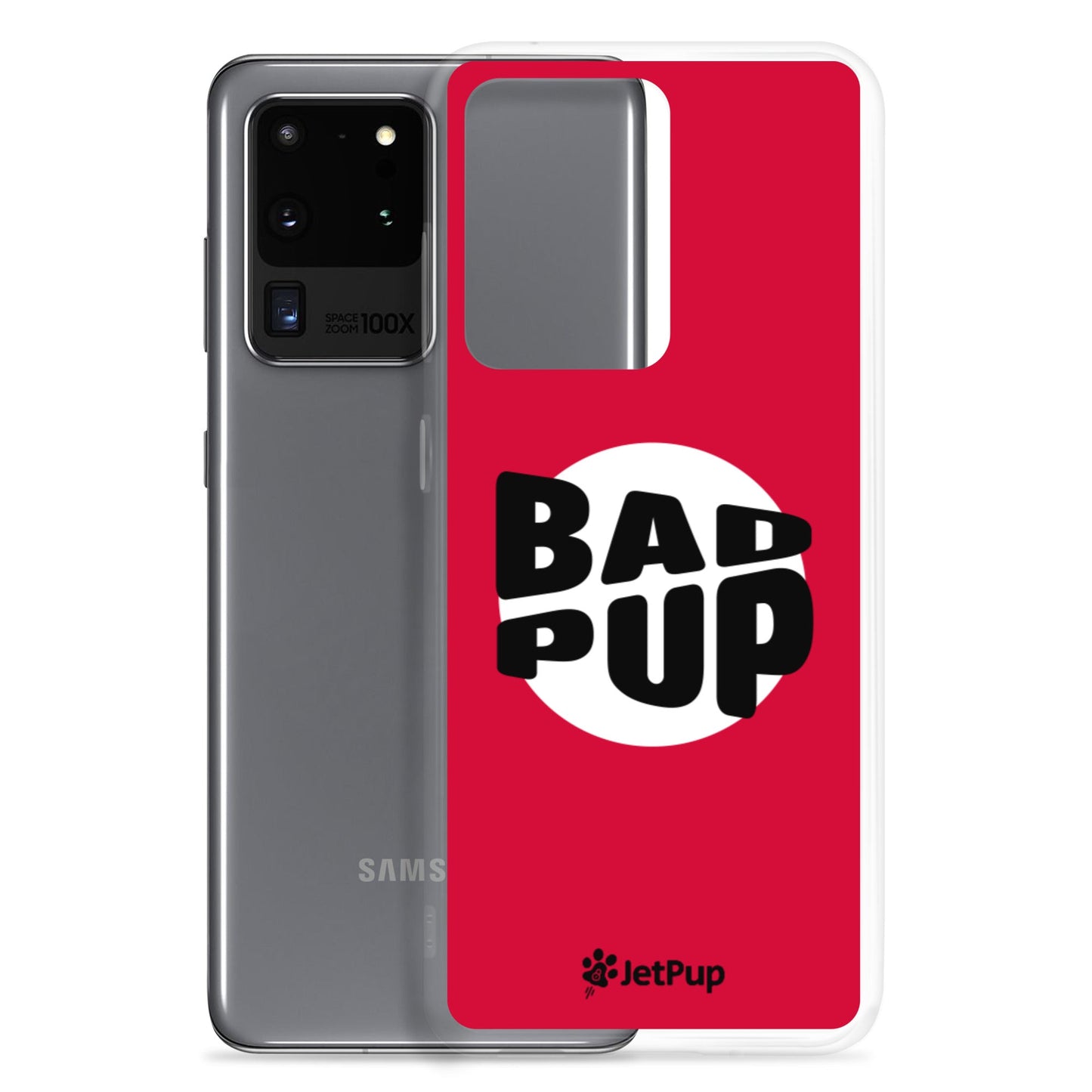 Bad Pup Samsung Case - Red - JetPup