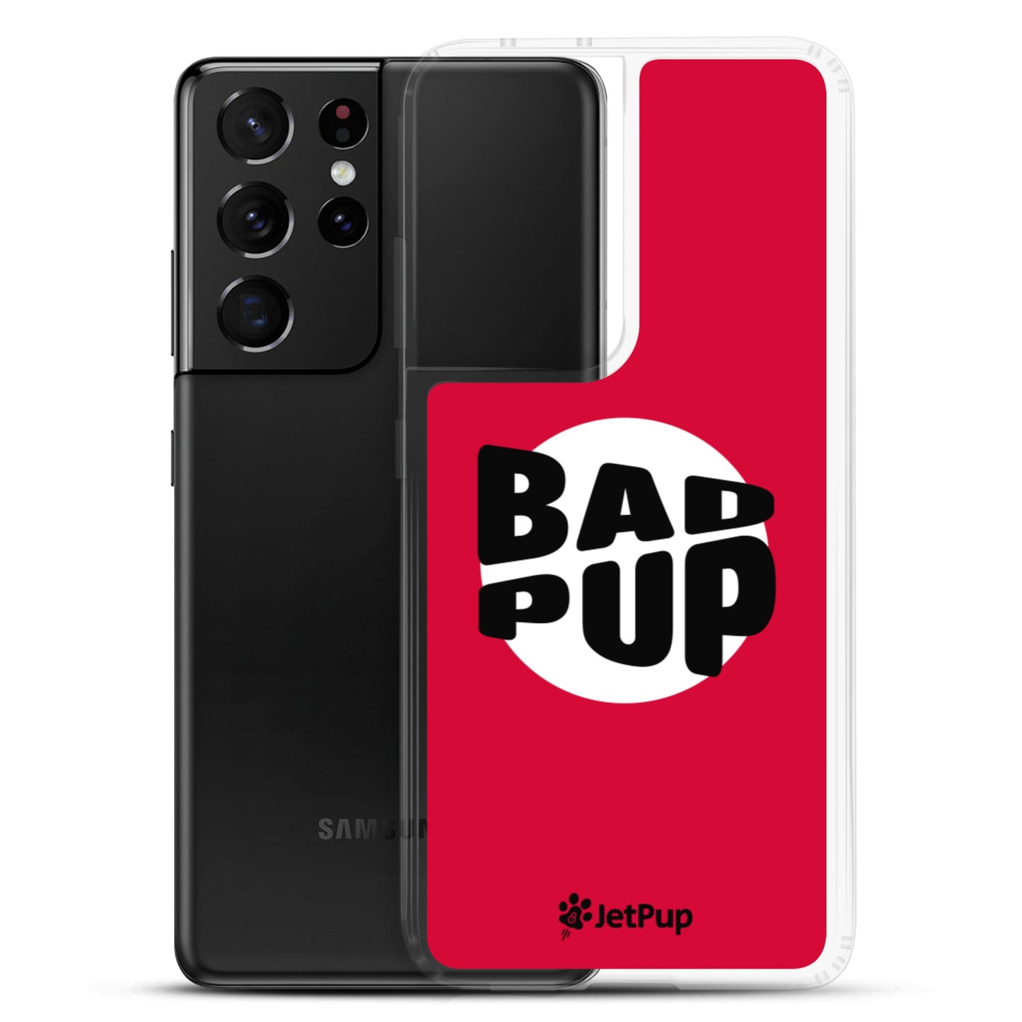Bad Pup Samsung Case - Red - JetPup
