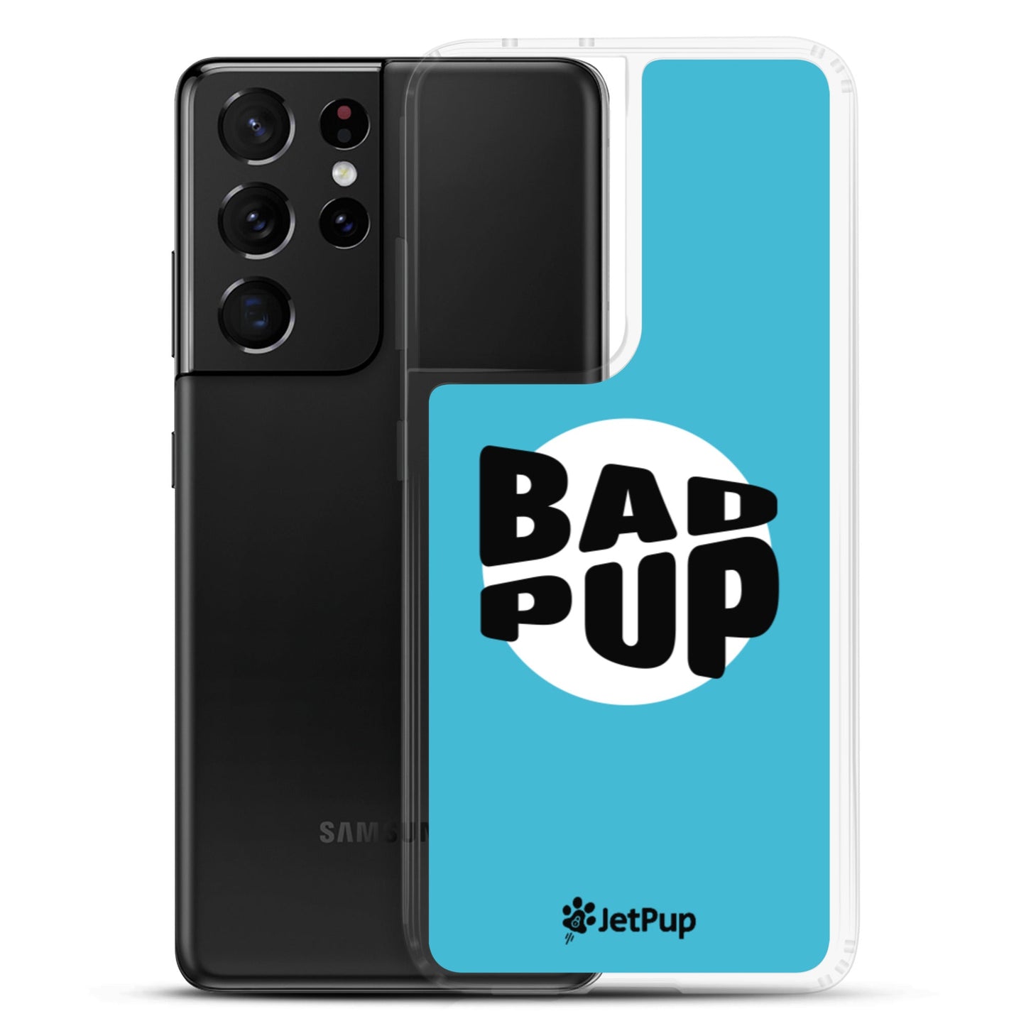 Bad Pup Samsung Case - Turquoise - JetPup