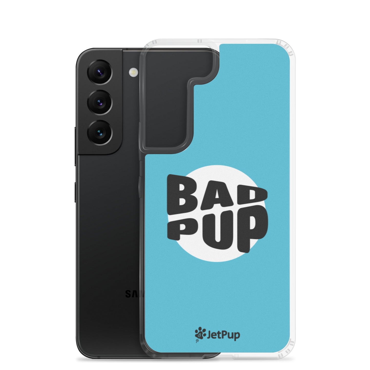 Bad Pup Samsung Case - Turquoise - JetPup