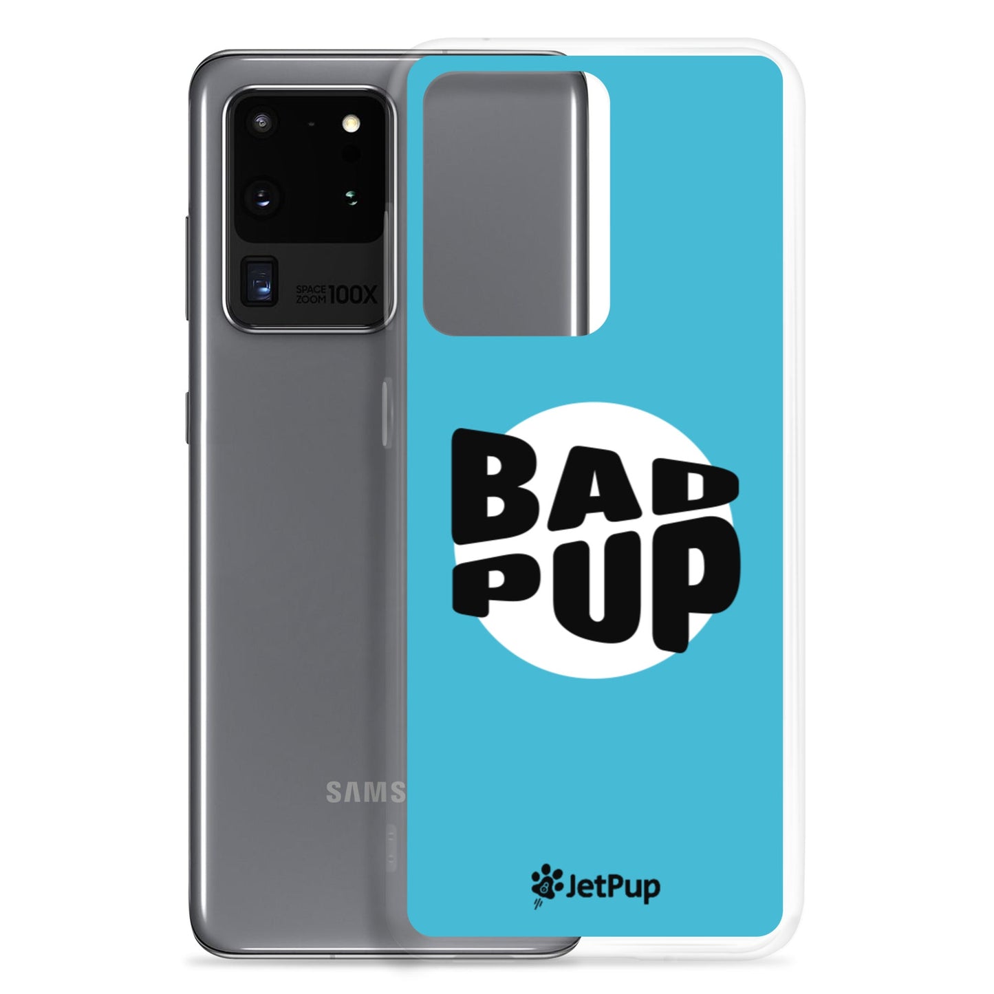 Bad Pup Samsung Case - Turquoise - JetPup