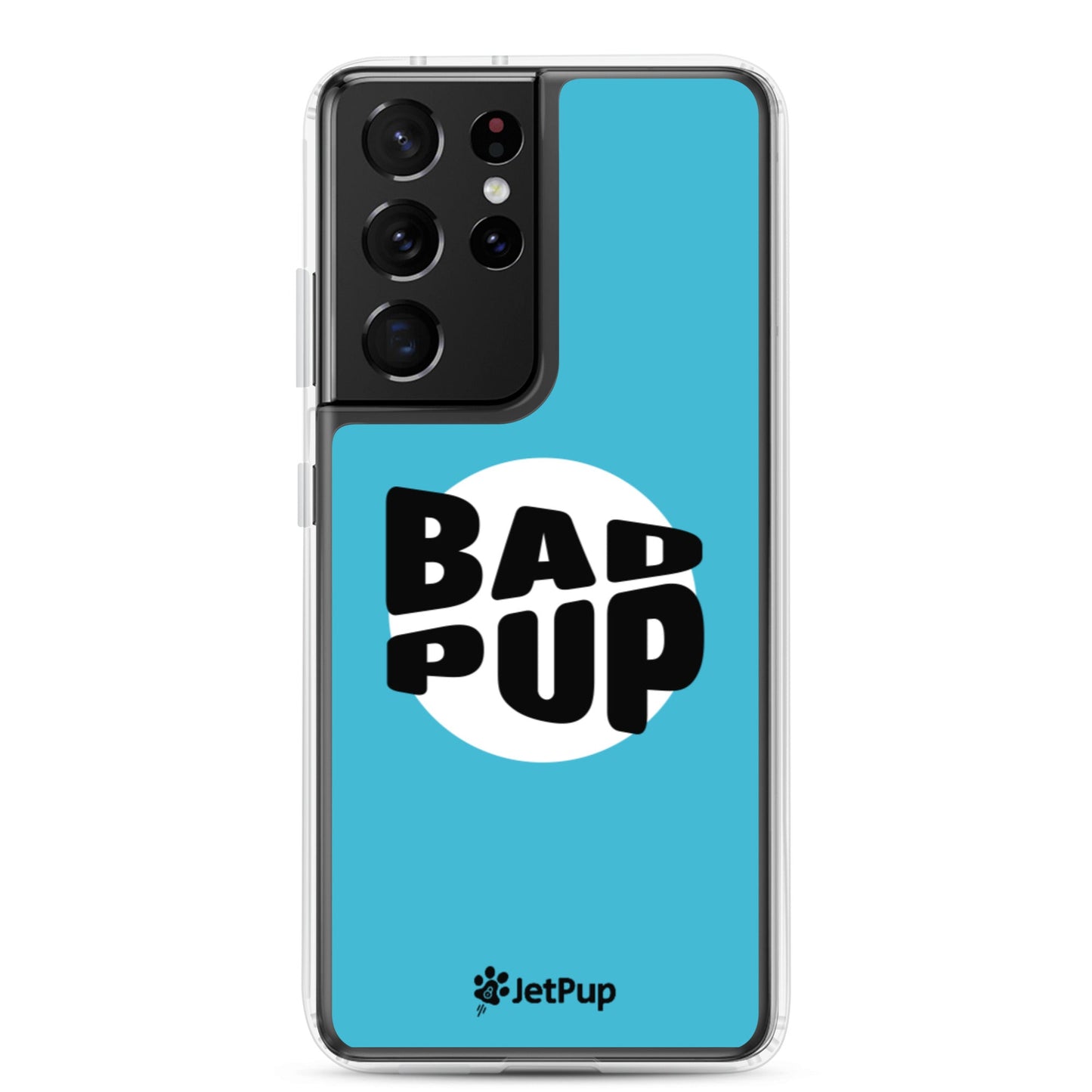 Bad Pup Samsung Case - Turquoise - JetPup