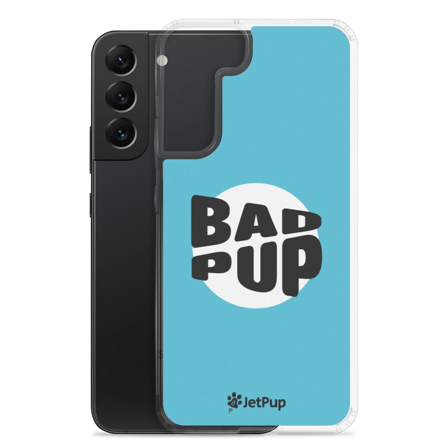Bad Pup Samsung Case - Turquoise - JetPup