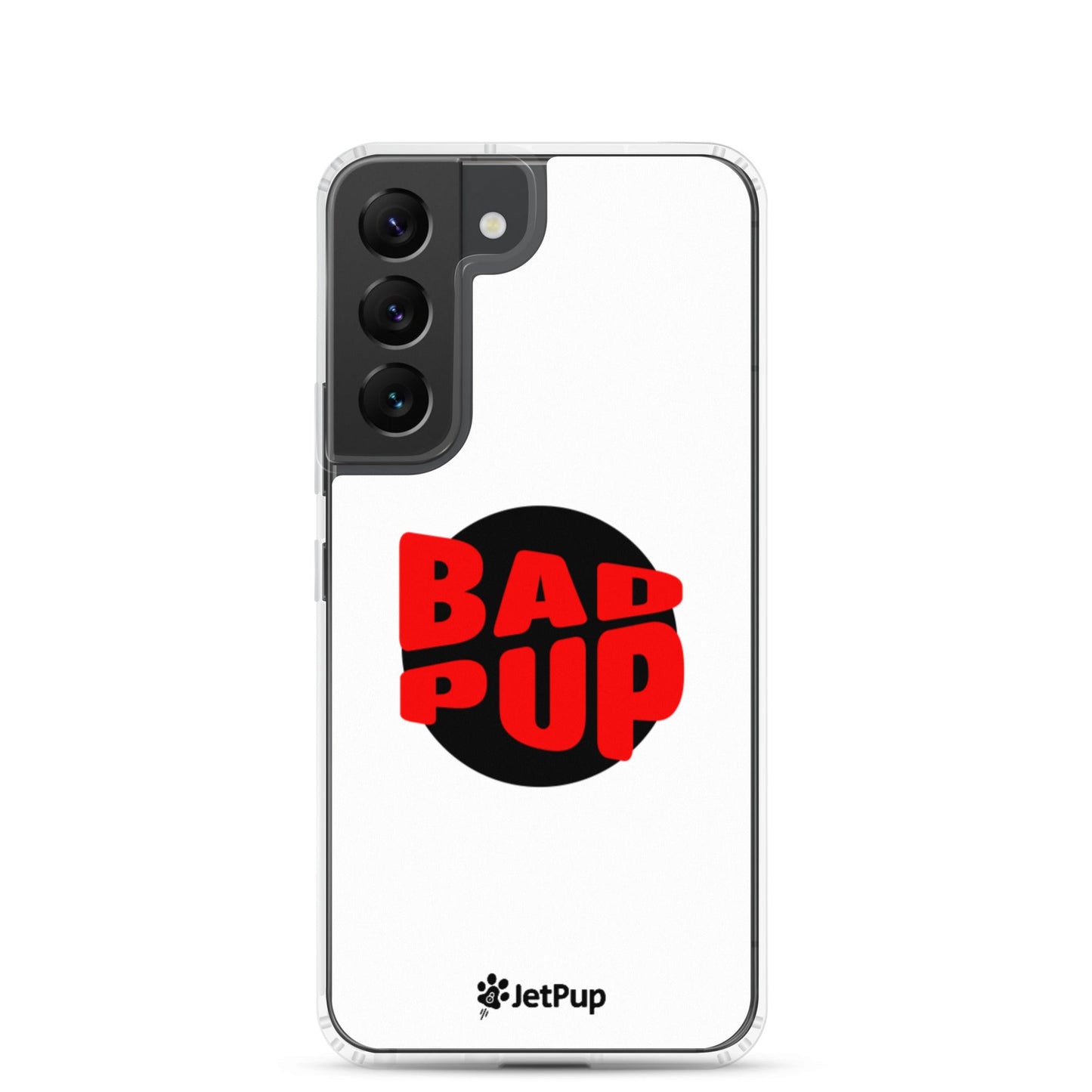 Bad Pup Samsung Case - White - JetPup