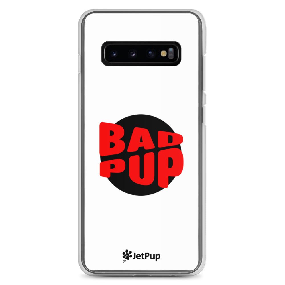 Bad Pup Samsung Case - White - JetPup
