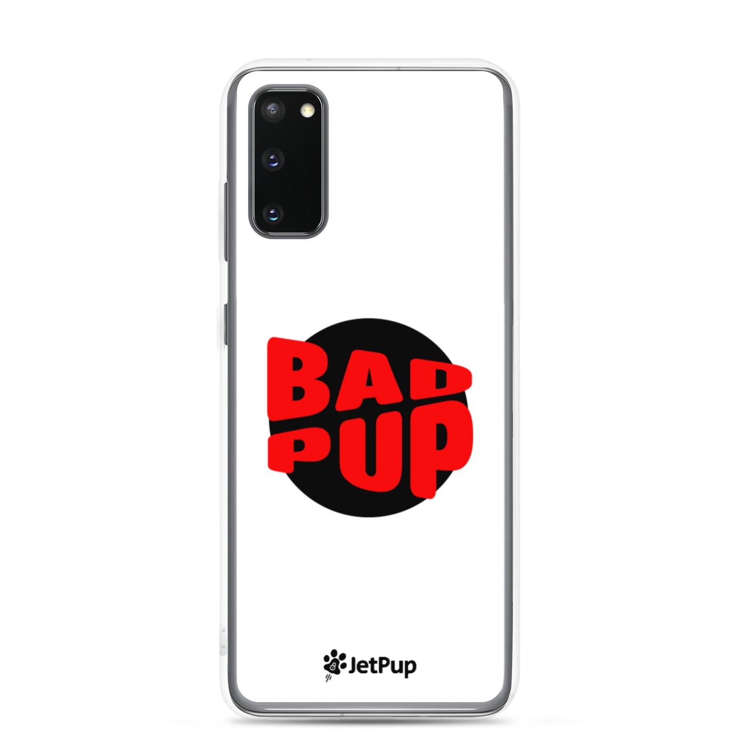 Bad Pup Samsung Case - White - JetPup