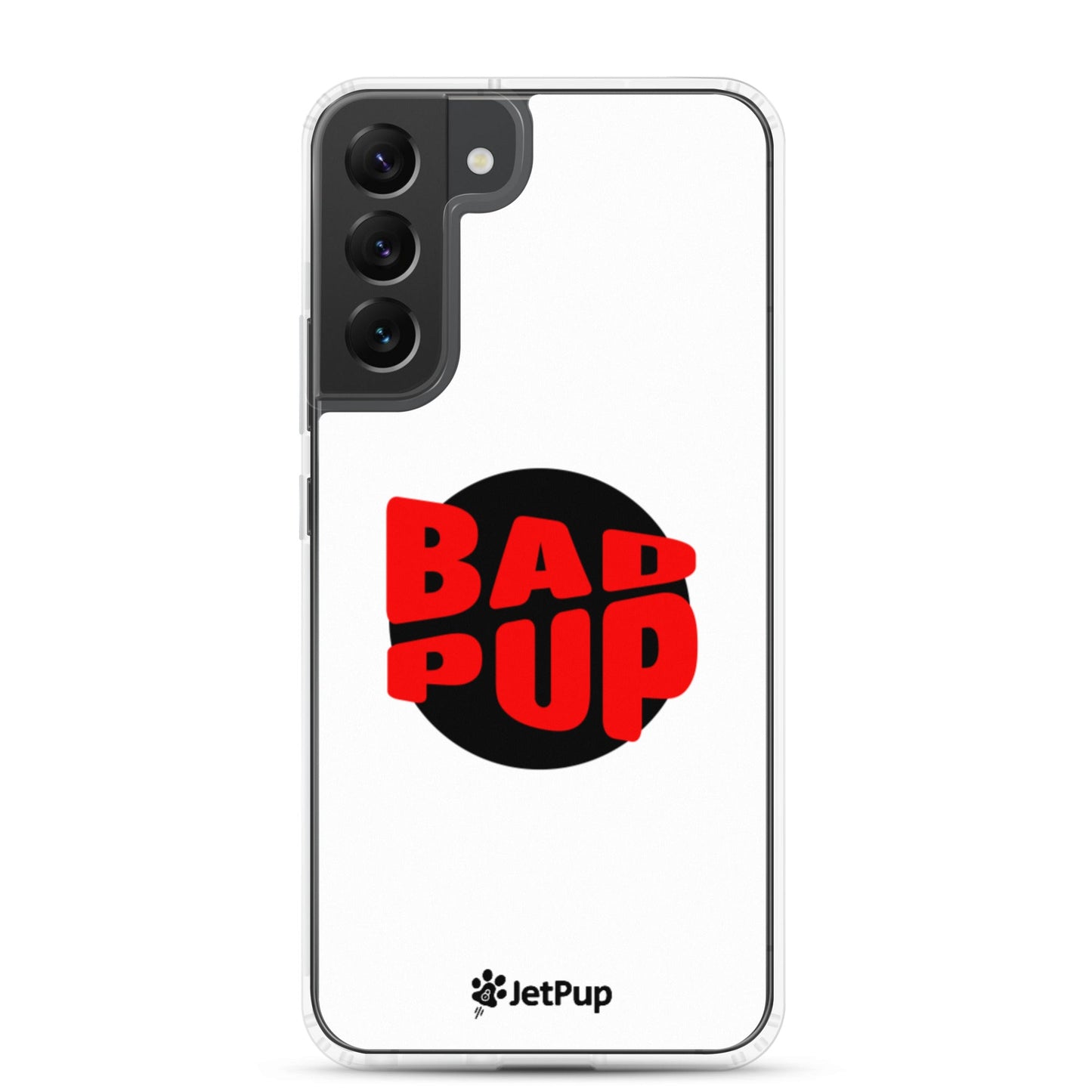 Bad Pup Samsung Case - White - JetPup