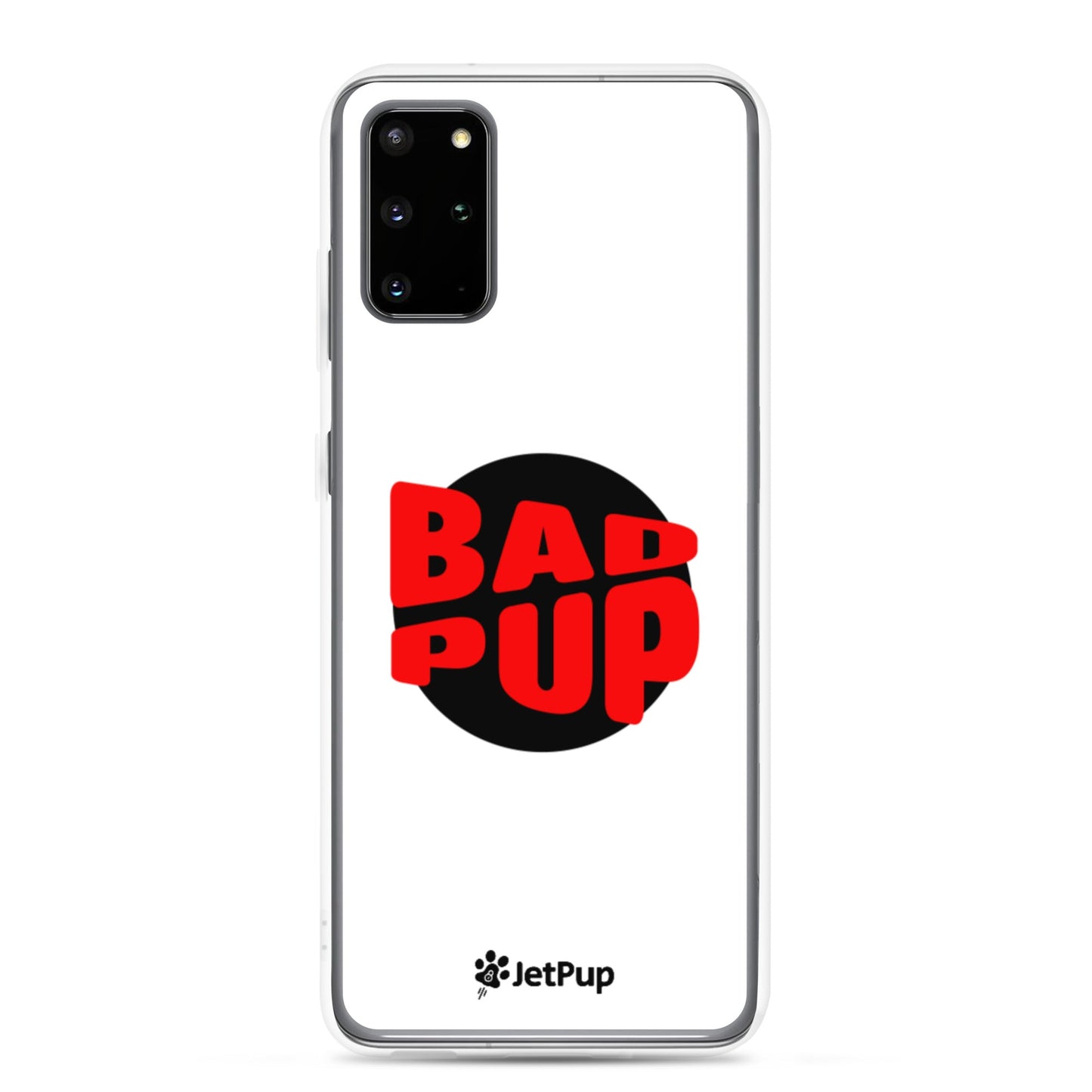 Bad Pup Samsung Case - White - JetPup