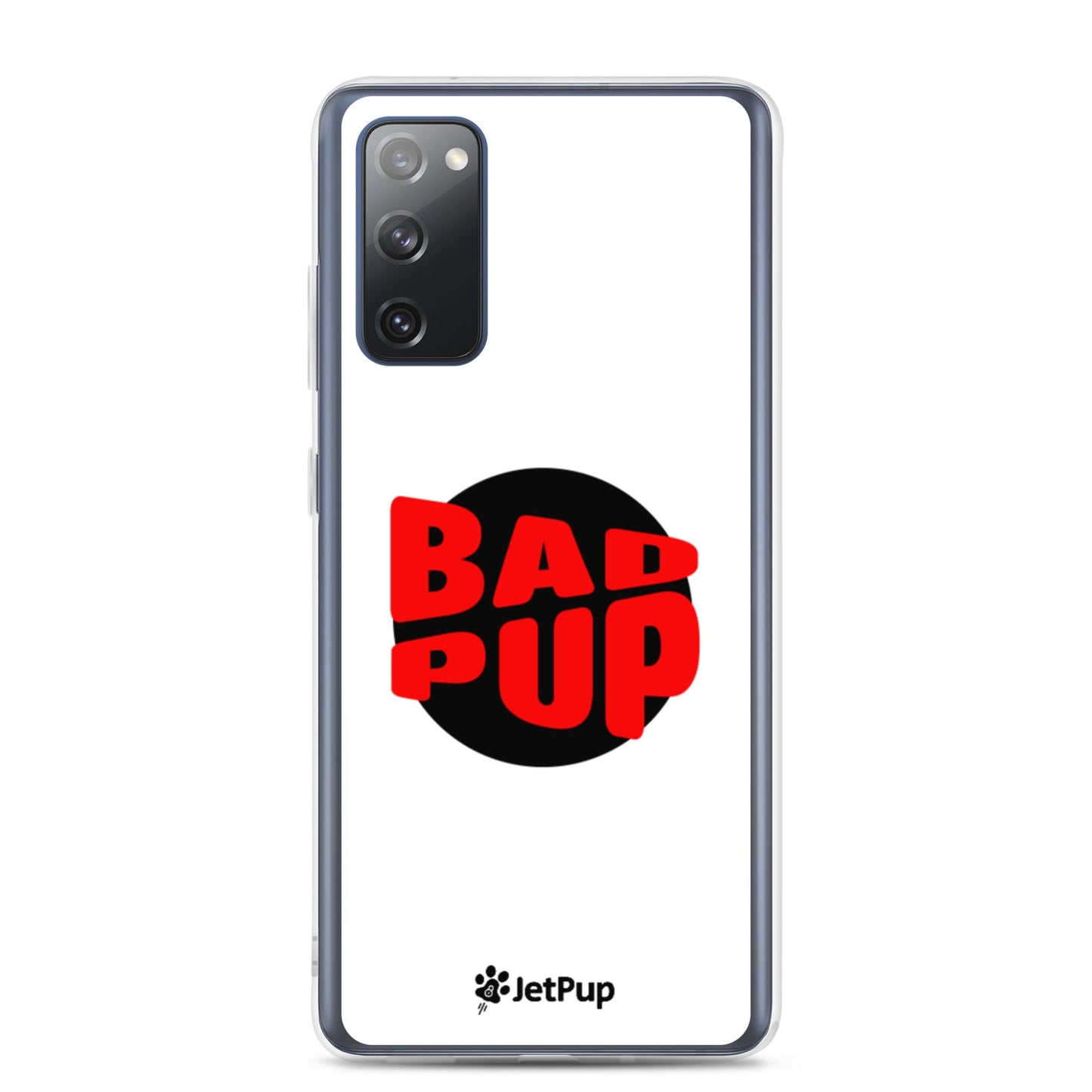 Bad Pup Samsung Case - White - JetPup