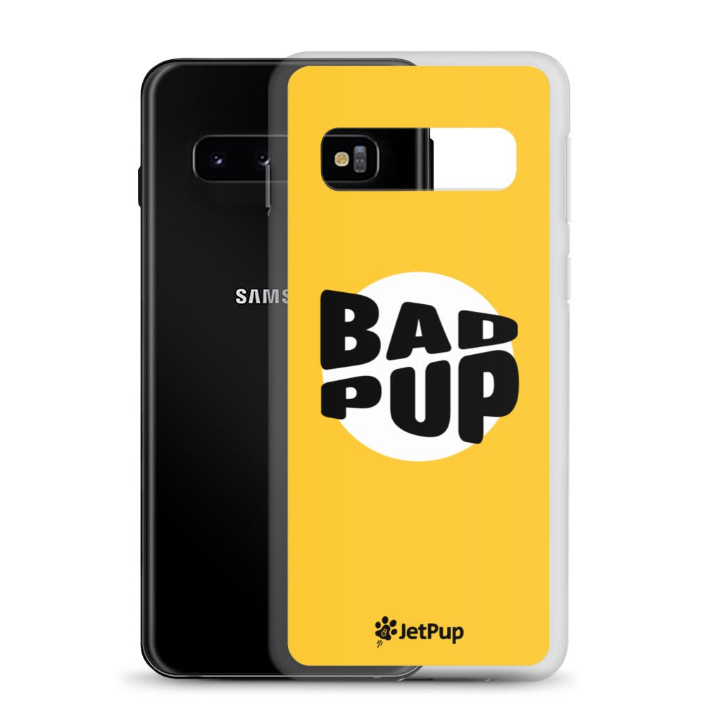 Bad Pup Samsung Case - Yellow - JetPup
