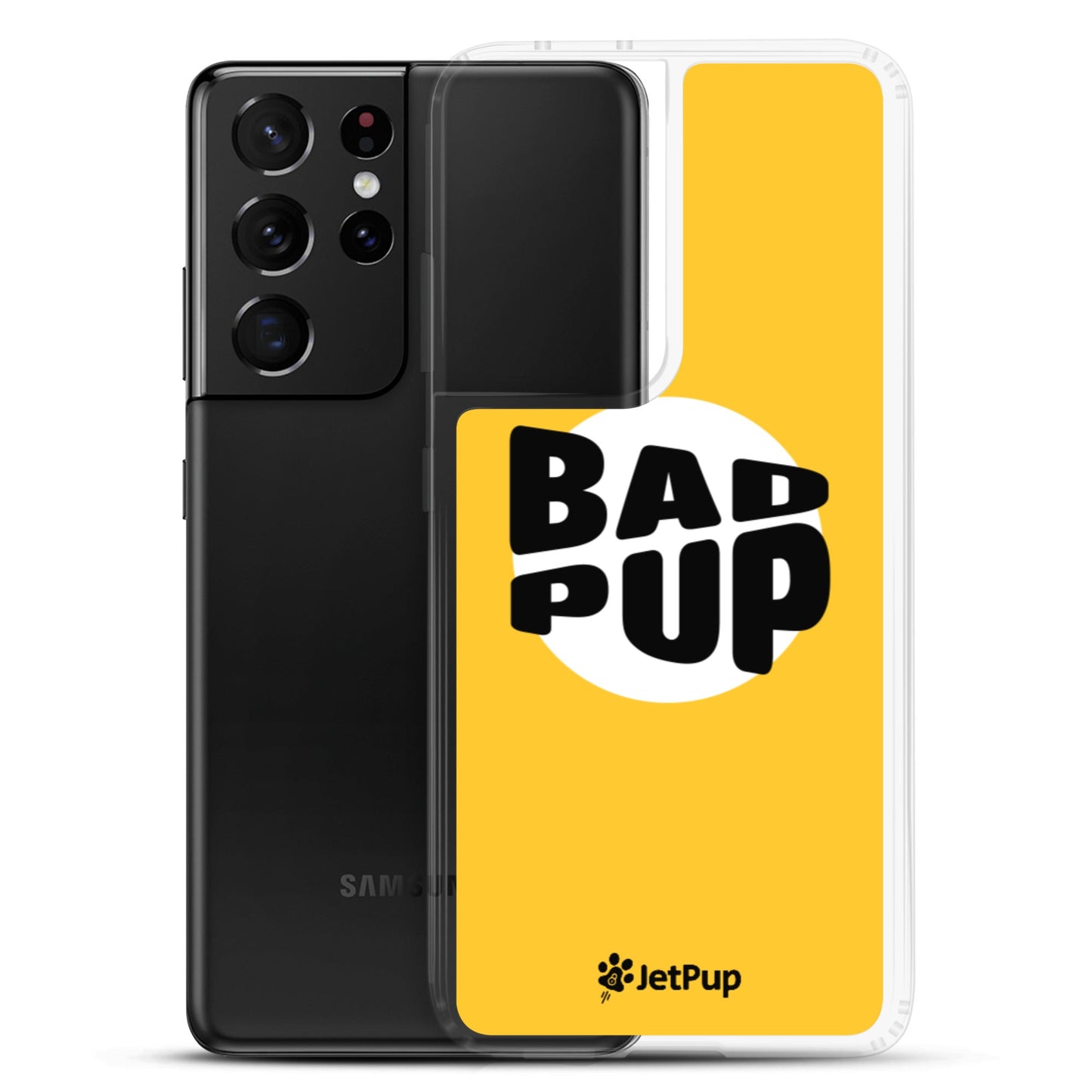 Bad Pup Samsung Case - Yellow - JetPup