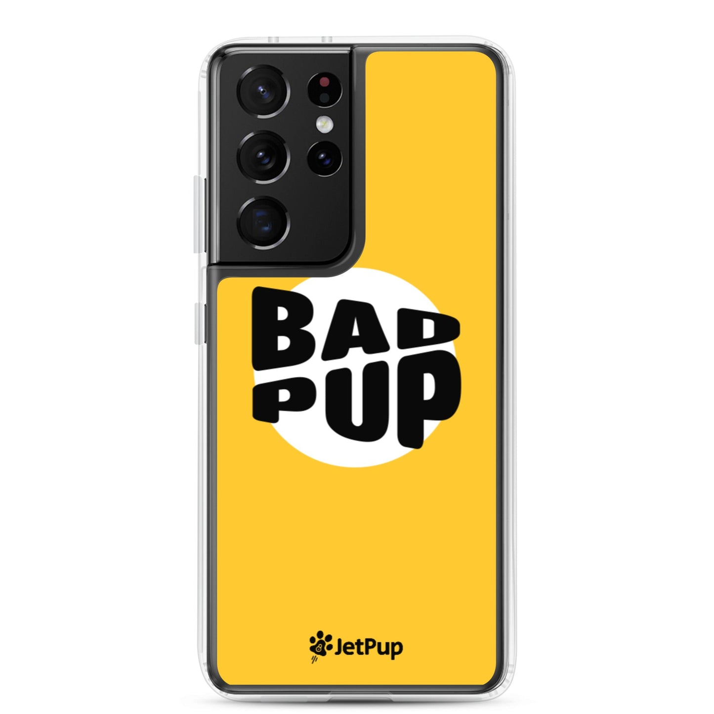 Bad Pup Samsung Case - Yellow - JetPup