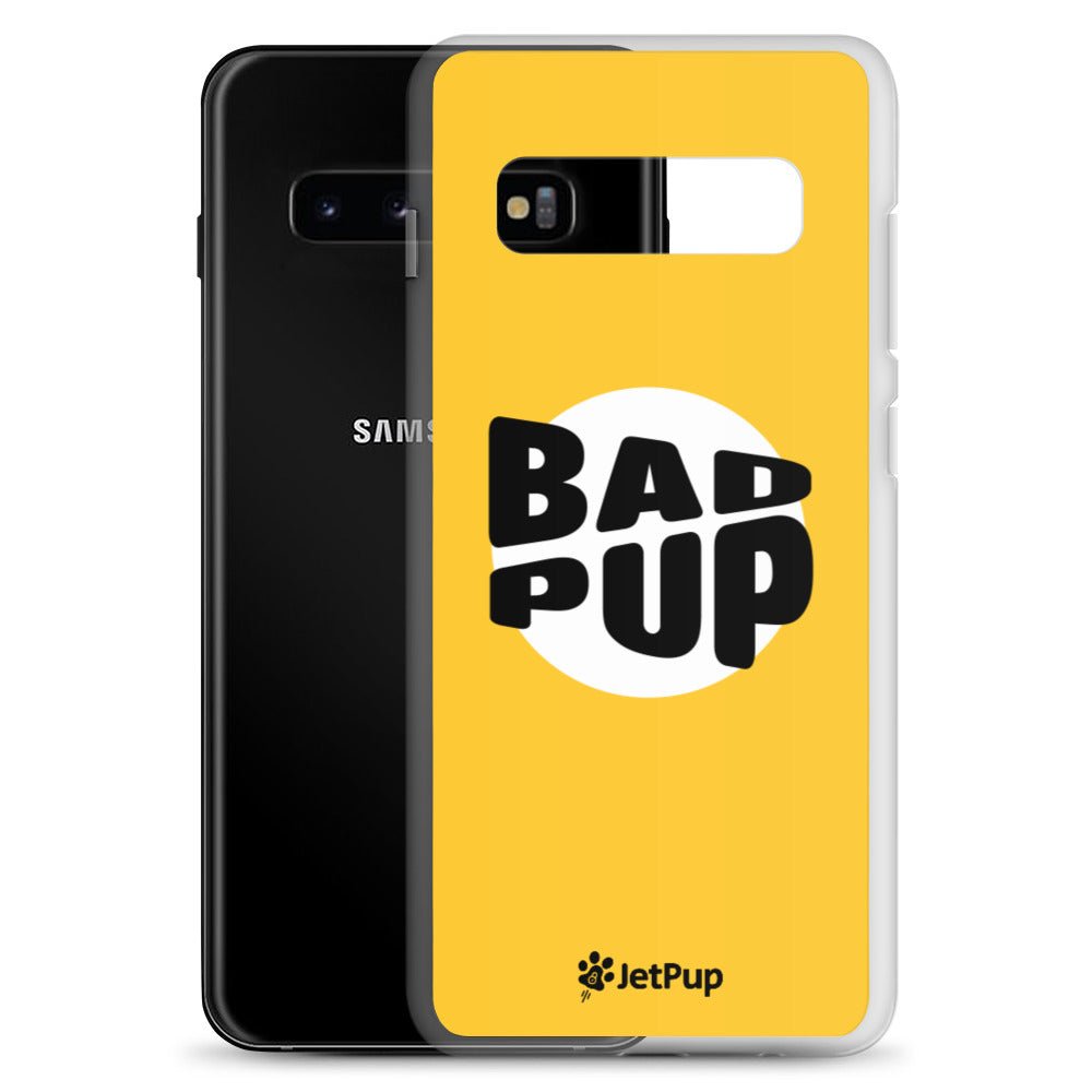 Bad Pup Samsung Case - Yellow - JetPup