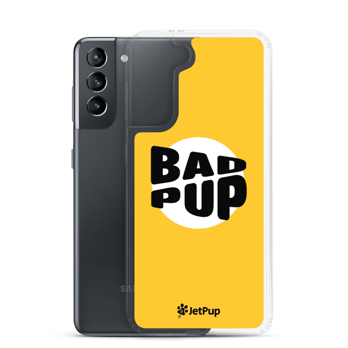 Bad Pup Samsung Case - Yellow - JetPup