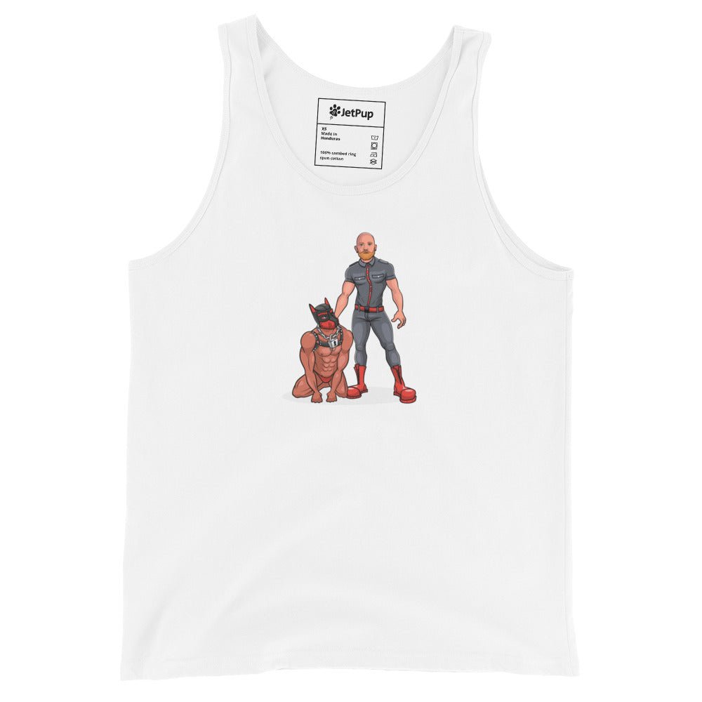 Dad & Pup Unisex Tank Top - Multiple Colors - JetPup
