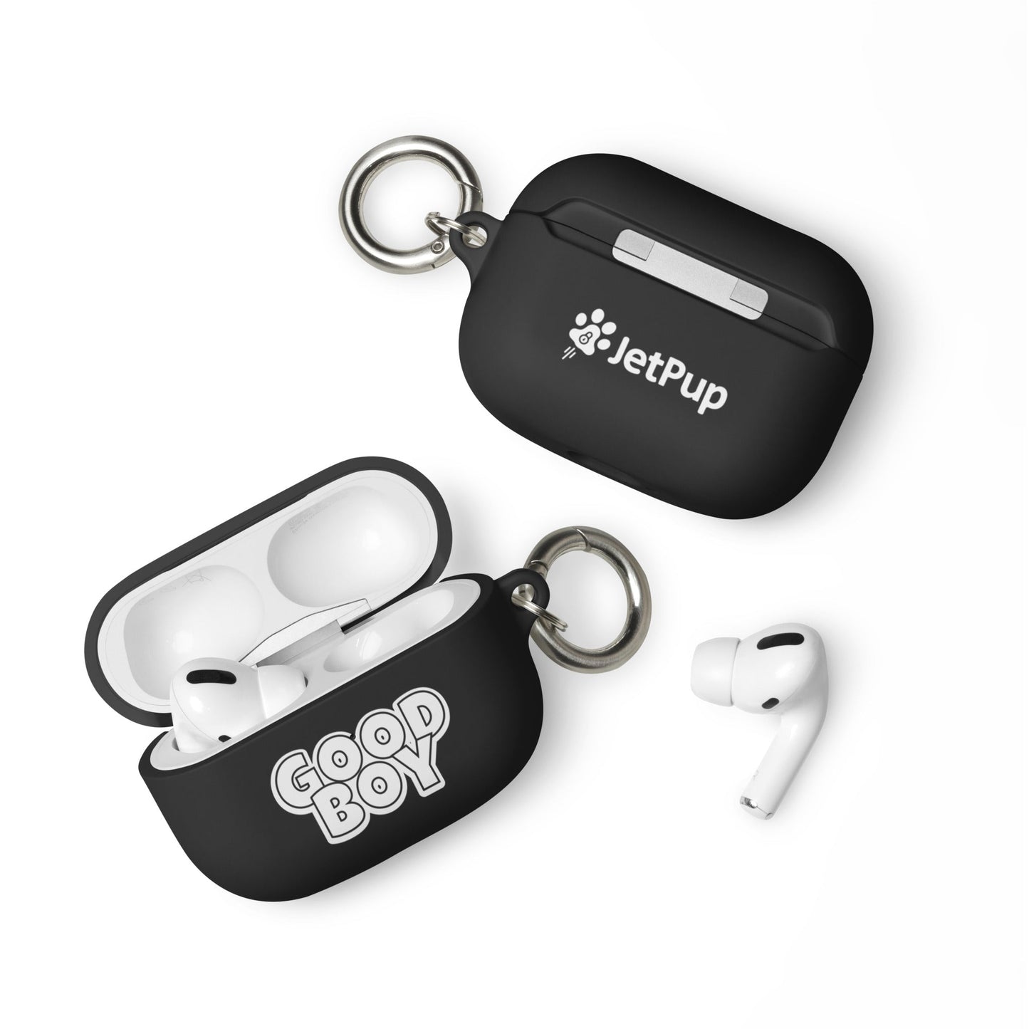 Good Boy AirPods Case - Black - JetPup