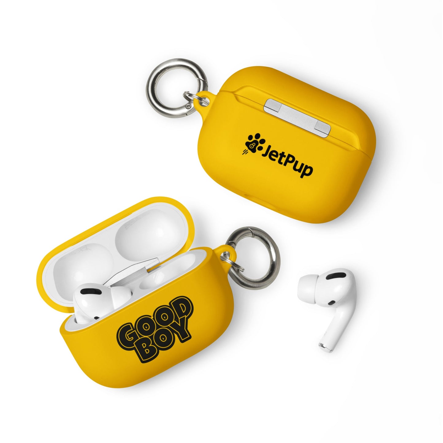 Good Boy AirPods Case - Yellow - JetPup