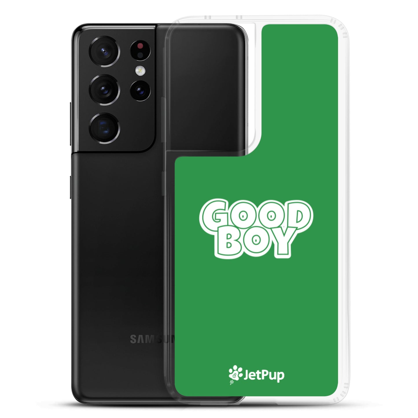Good Boy Samsung Case - Green - JetPup