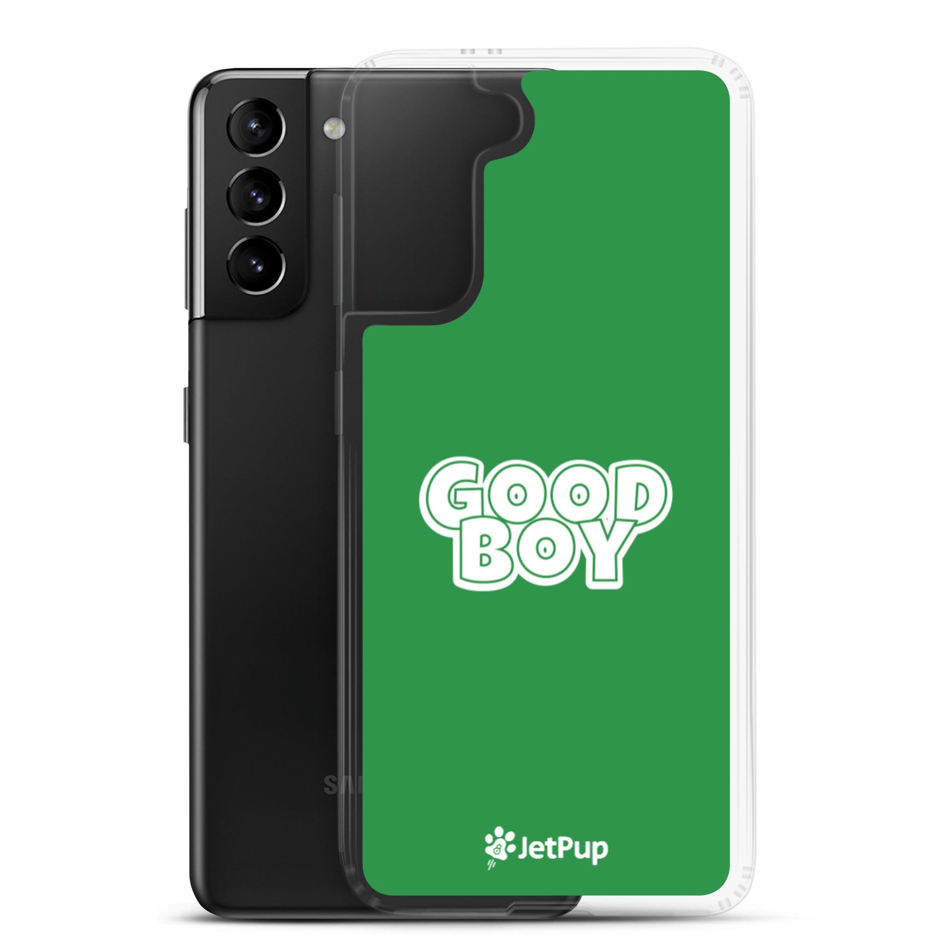 Good Boy Samsung Case - Green - JetPup