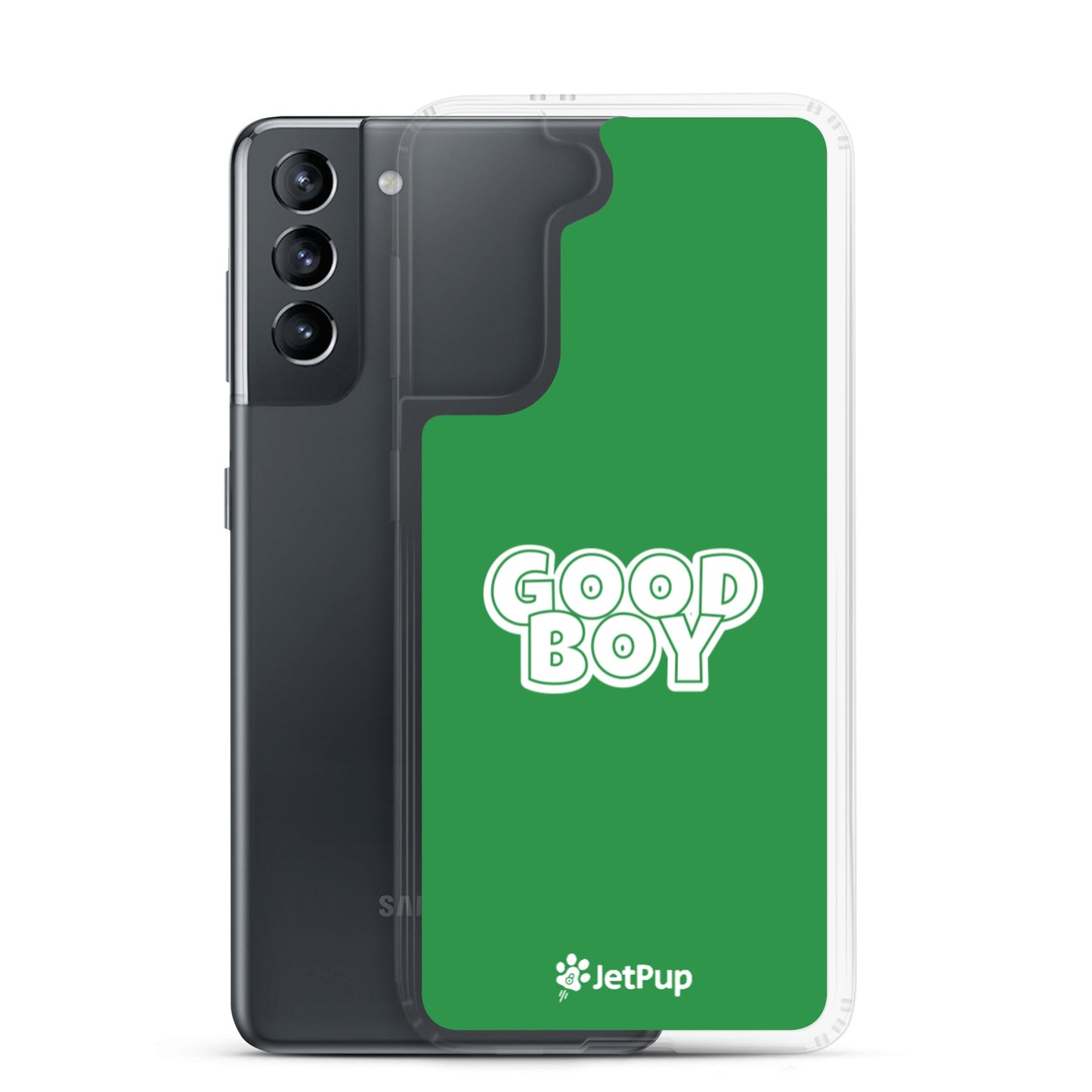 Good Boy Samsung Case - Green - JetPup