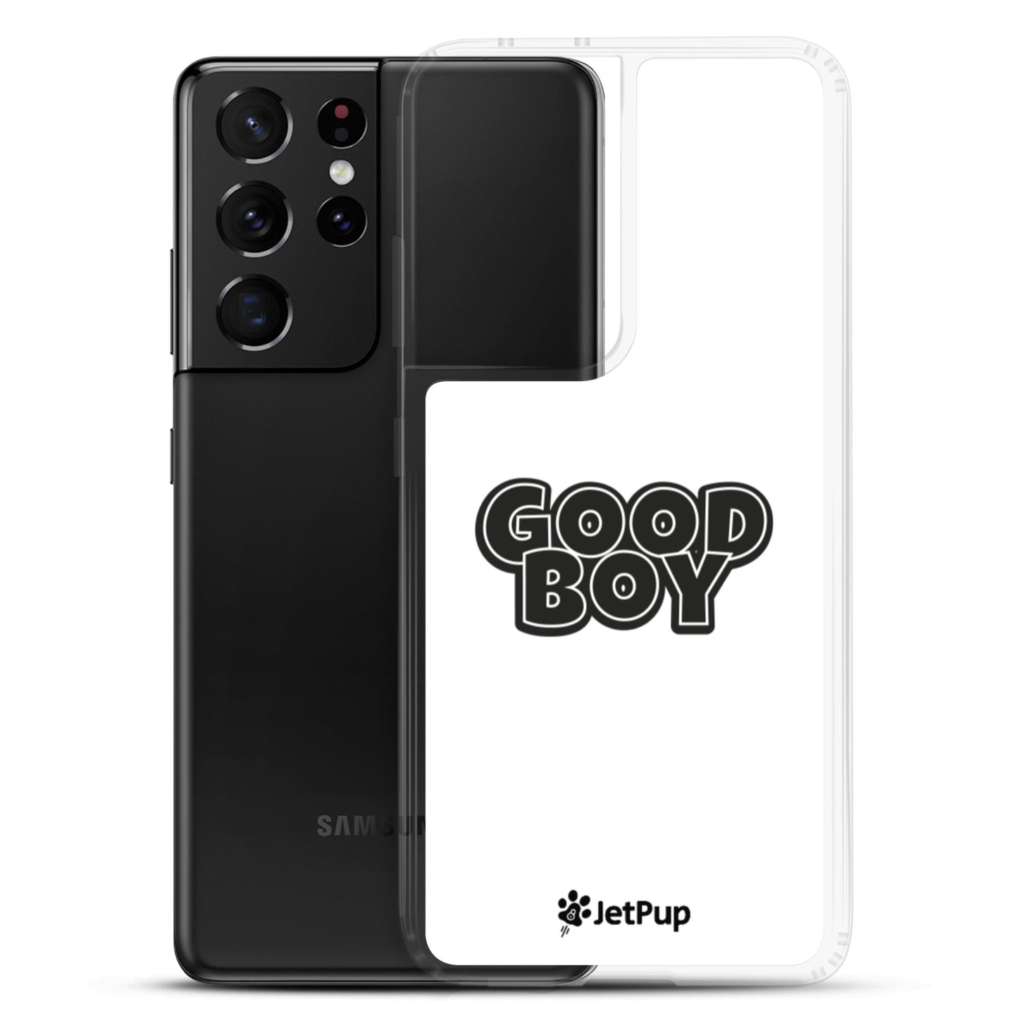 Good Boy Samsung Case - White - JetPup