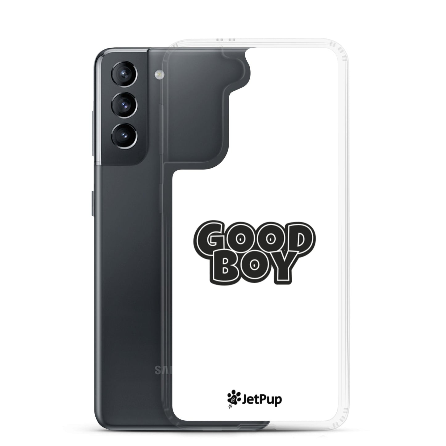 Good Boy Samsung Case - White - JetPup