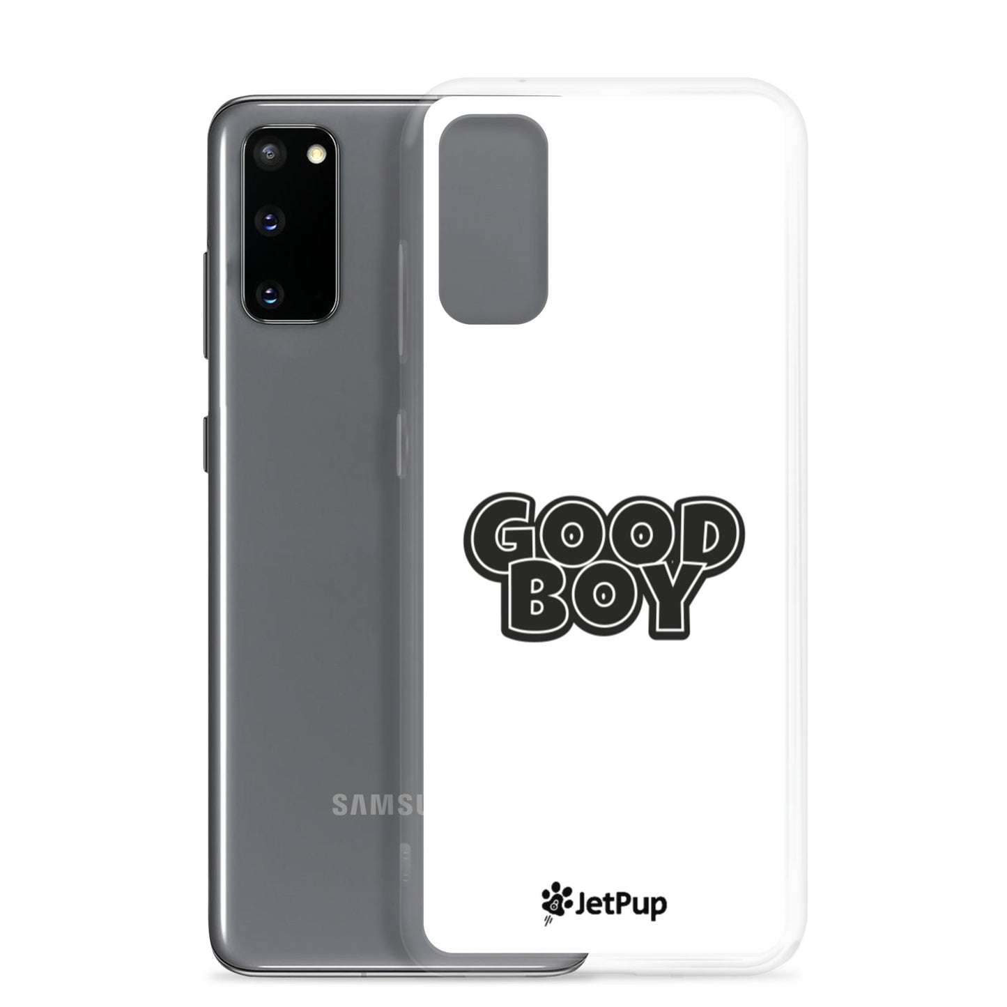 Good Boy Samsung Case - White - JetPup