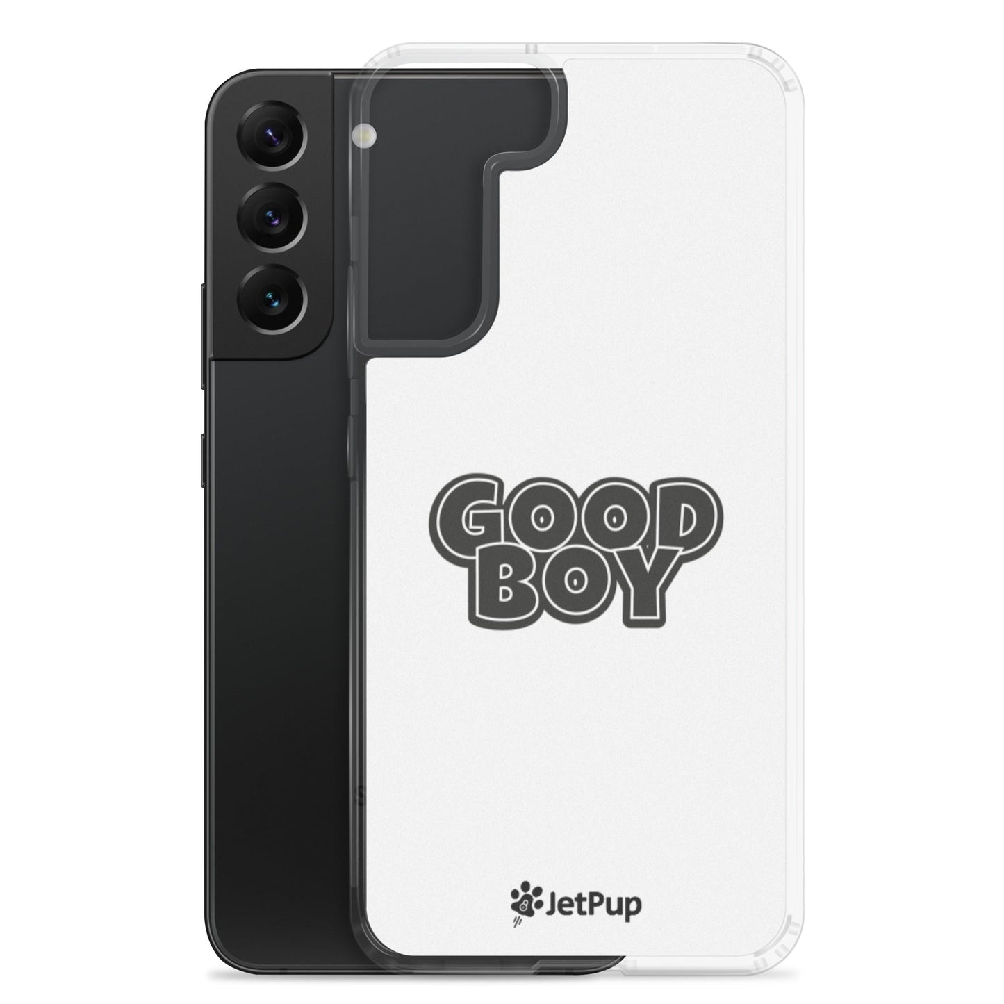 Good Boy Samsung Case - White - JetPup