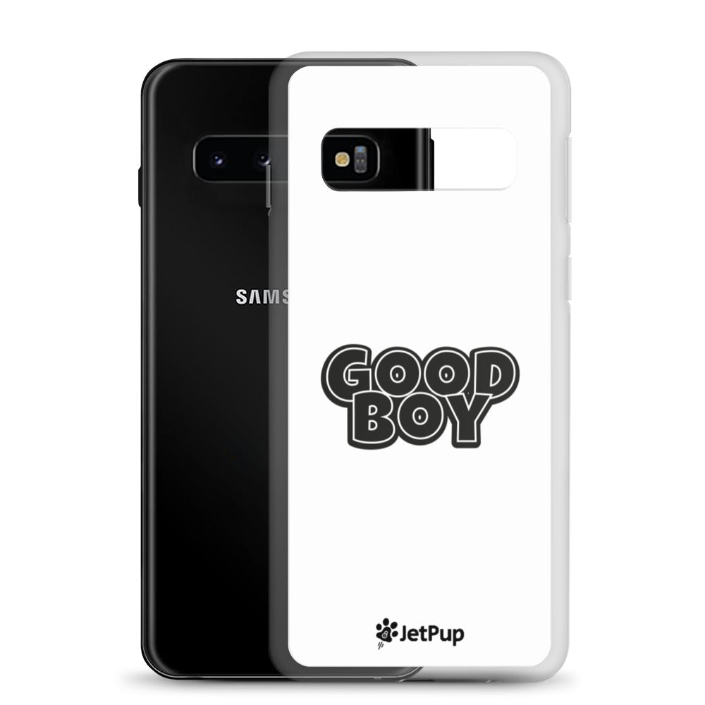 Good Boy Samsung Case - White - JetPup
