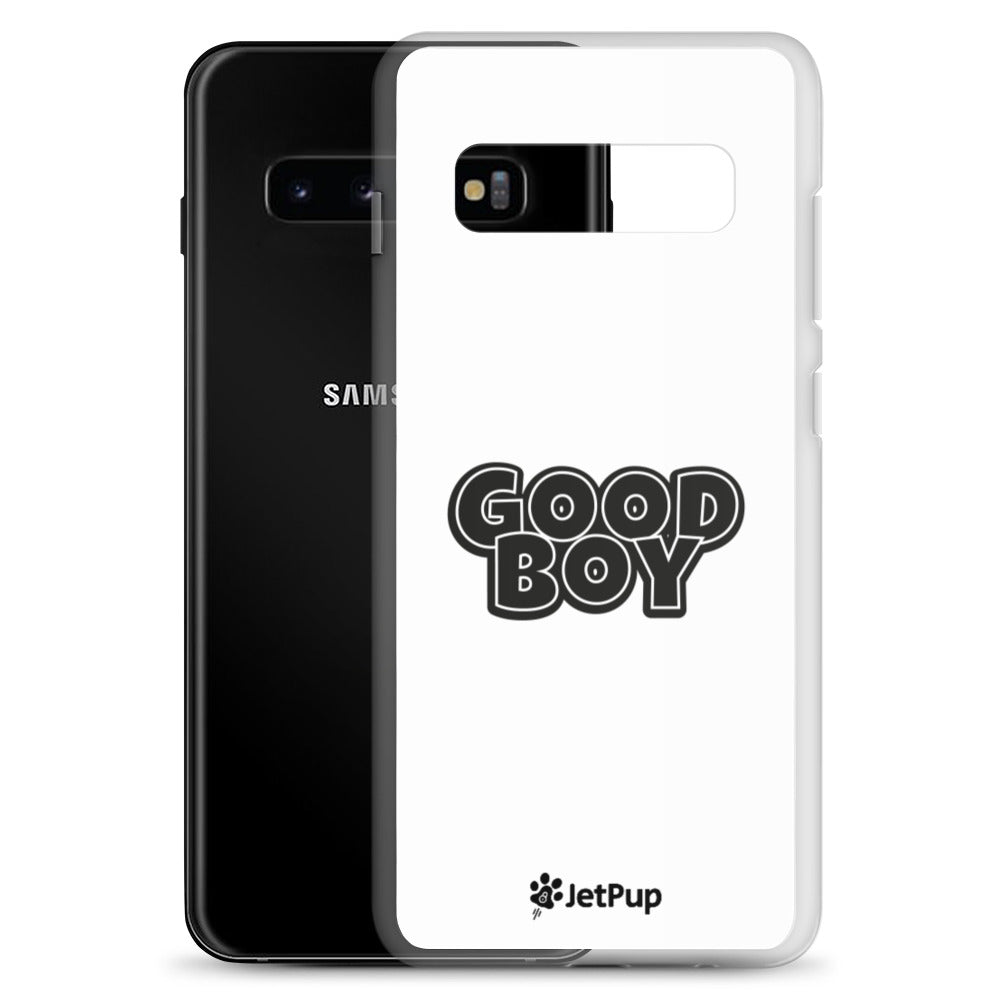 Good Boy Samsung Case - White - JetPup