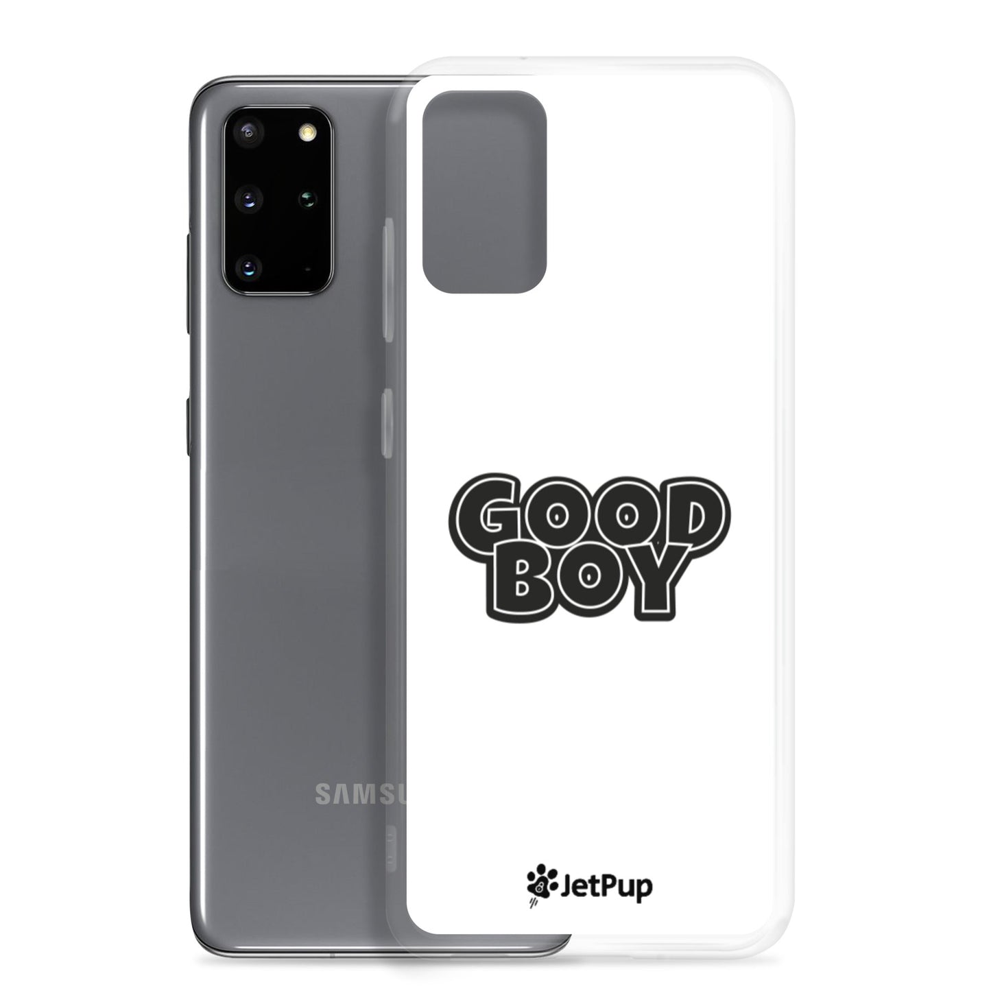 Good Boy Samsung Case - White - JetPup
