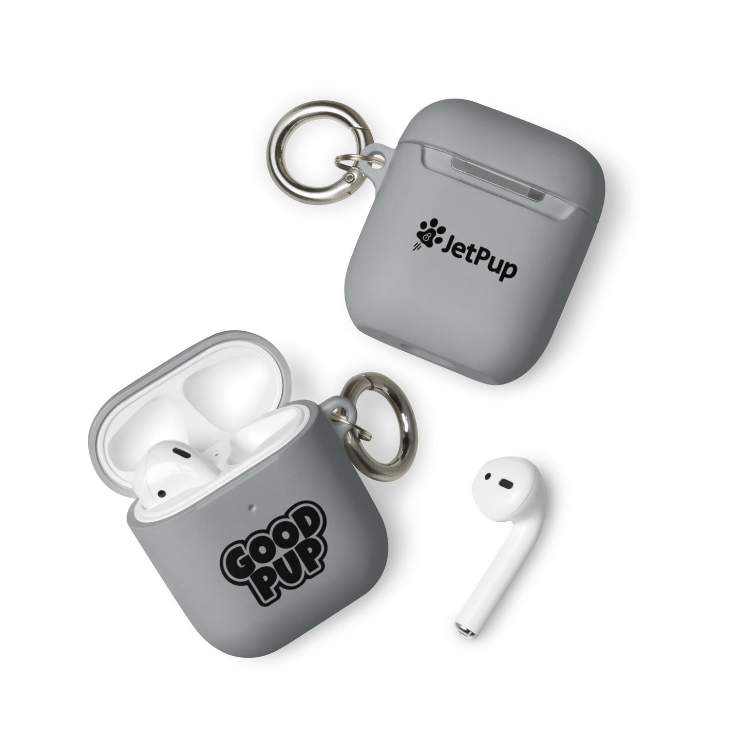Good Pup AirPods Case - Grey - JetPup