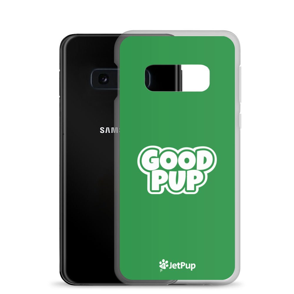 Good Pup Samsung Case - Green - JetPup