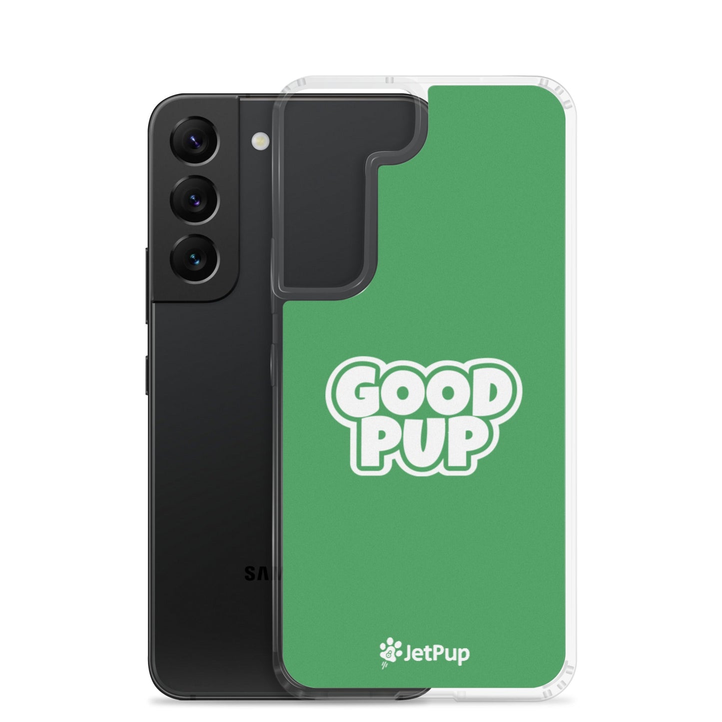 Good Pup Samsung Case - Green - JetPup