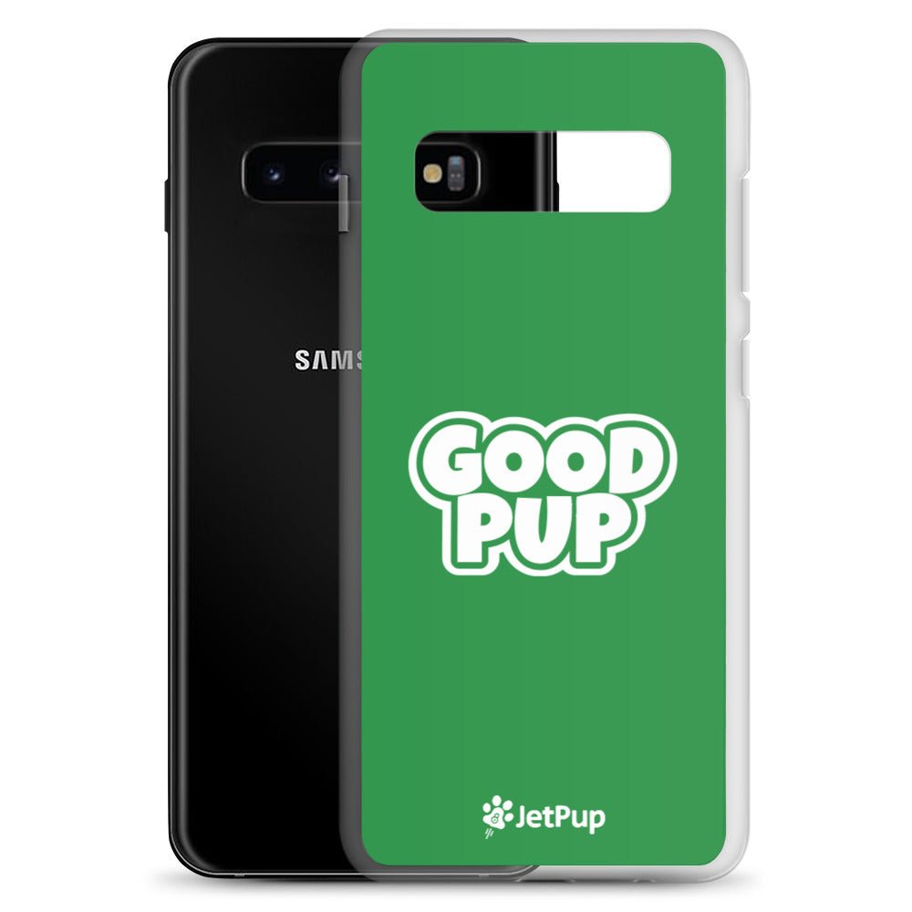 Good Pup Samsung Case - Green - JetPup