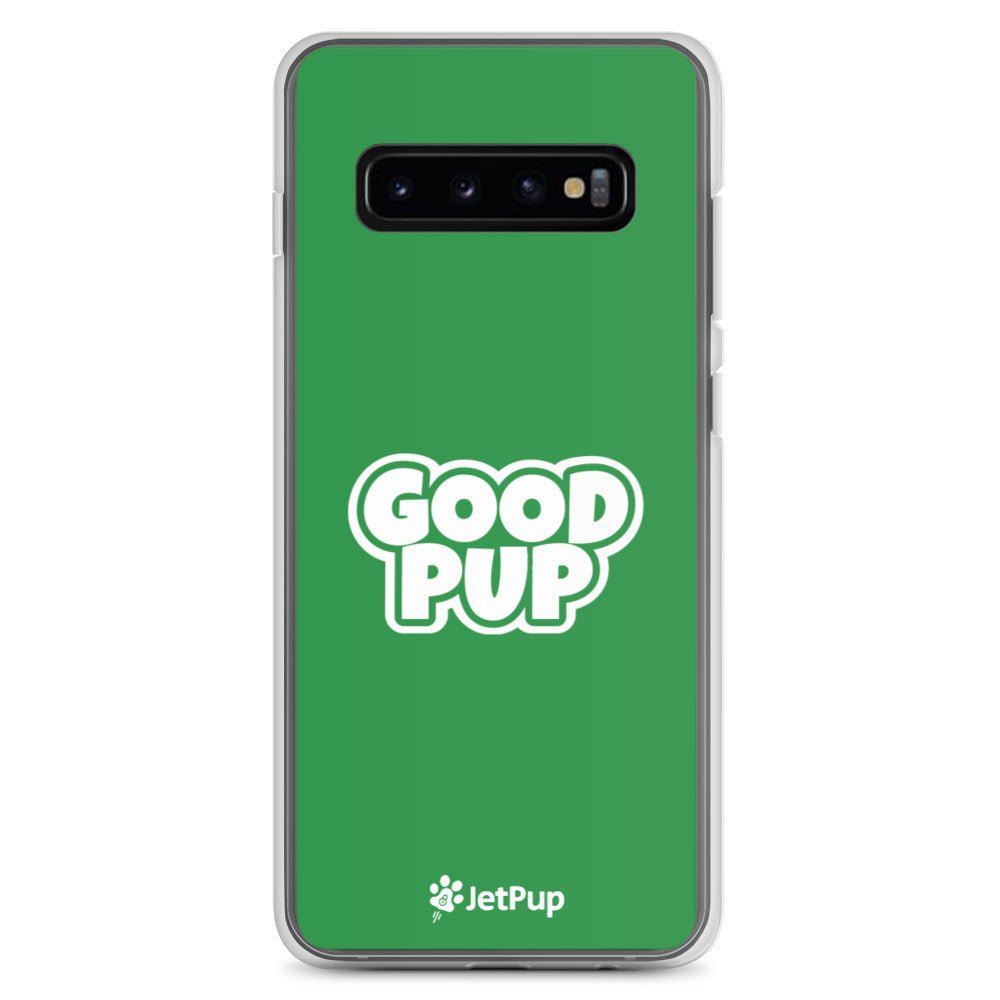 Good Pup Samsung Case - Green - JetPup