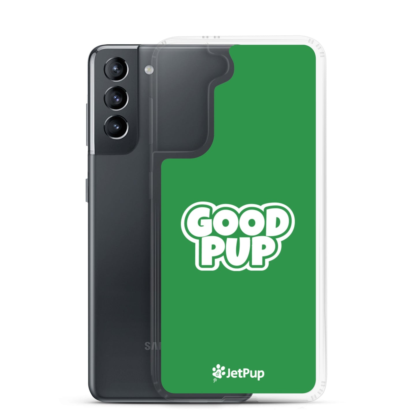Good Pup Samsung Case - Green - JetPup