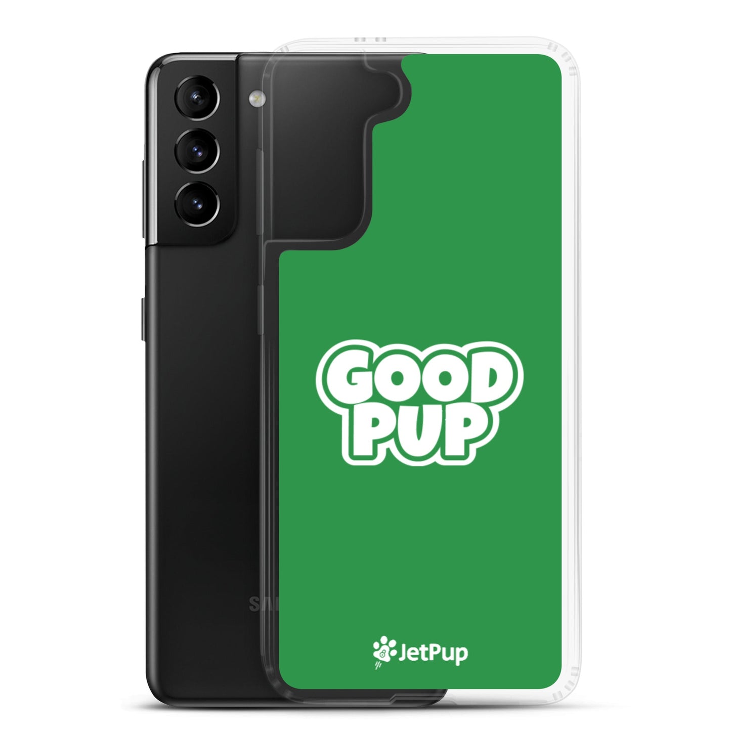 Good Pup Samsung Case - Green - JetPup