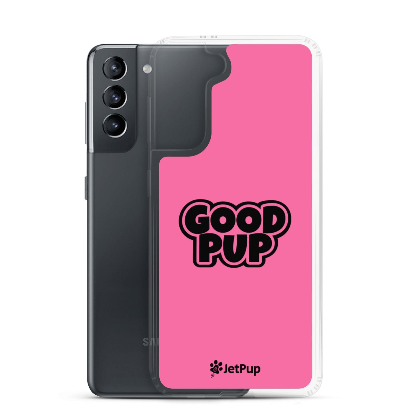 Good Pup Samsung Case - Pink - JetPup