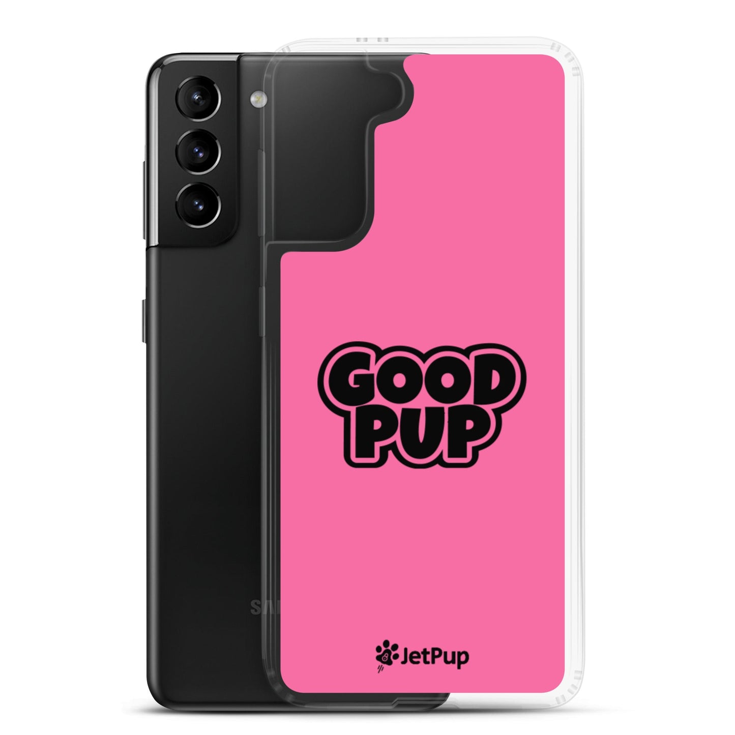 Good Pup Samsung Case - Pink - JetPup