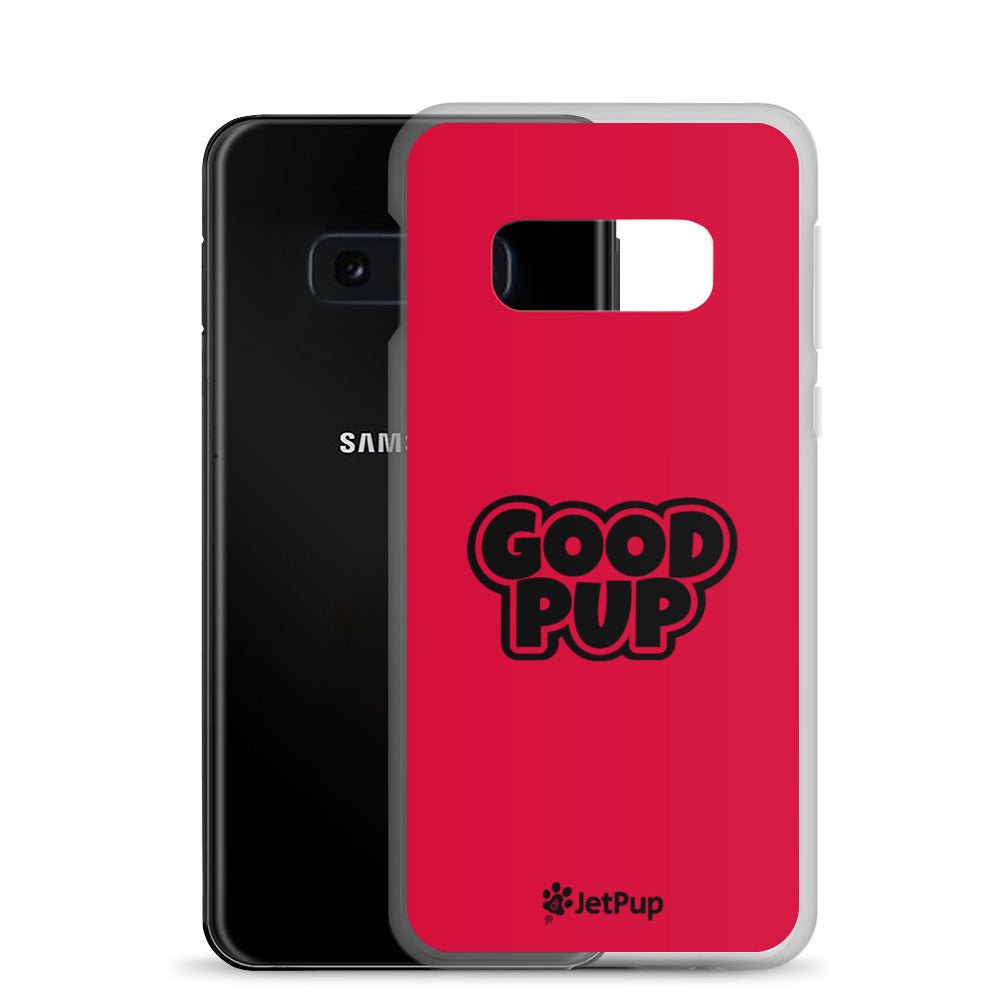 Good Pup Samsung Case - Red - JetPup