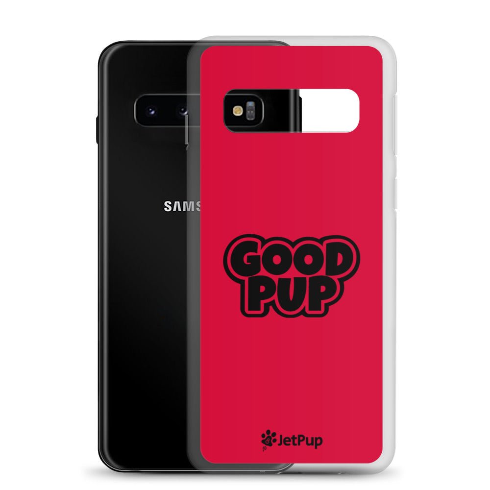 Good Pup Samsung Case - Red - JetPup