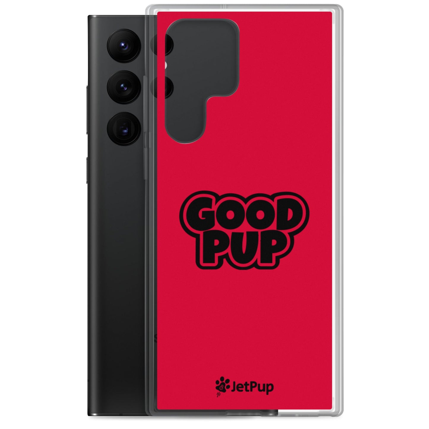 Good Pup Samsung Case - Red - JetPup