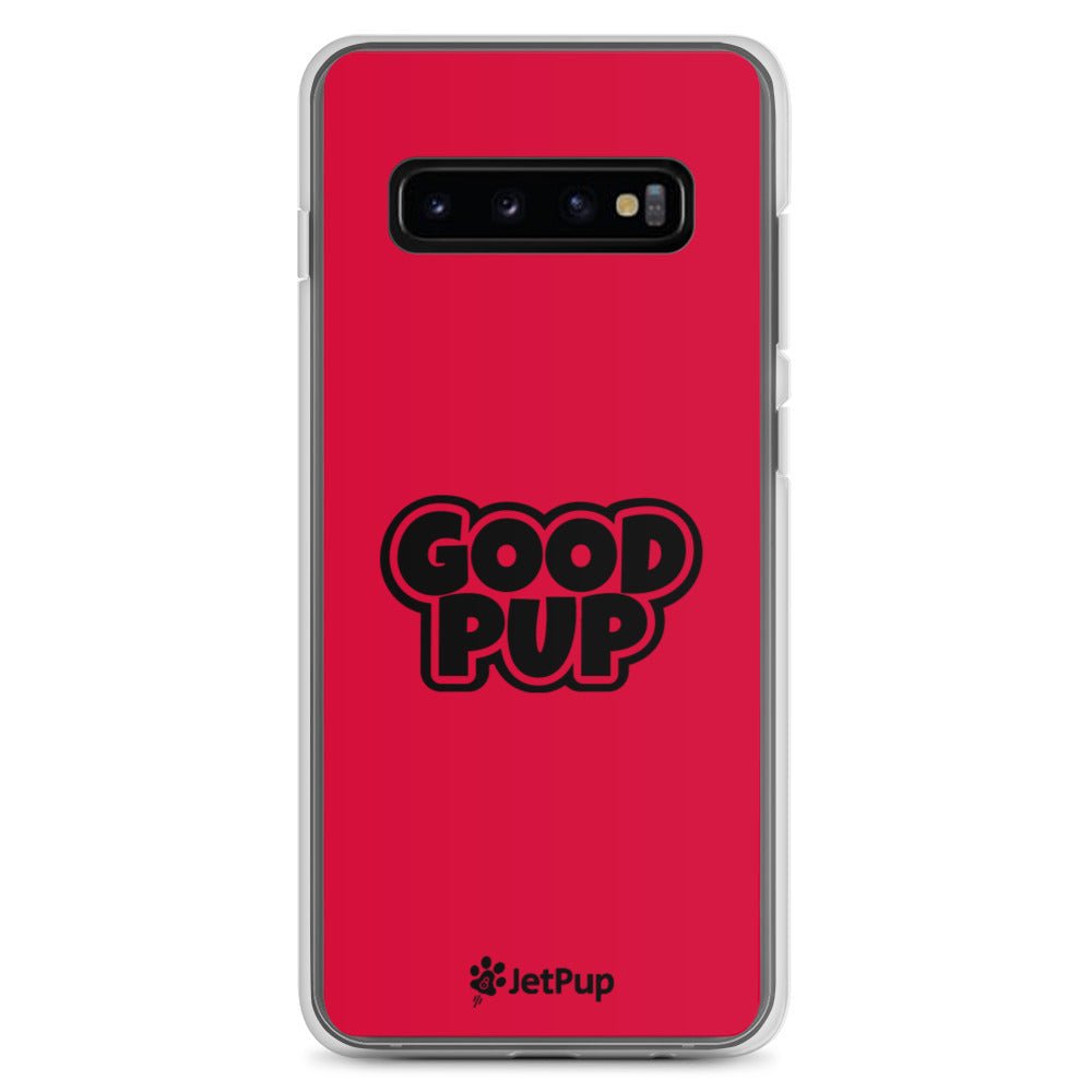 Good Pup Samsung Case - Red - JetPup